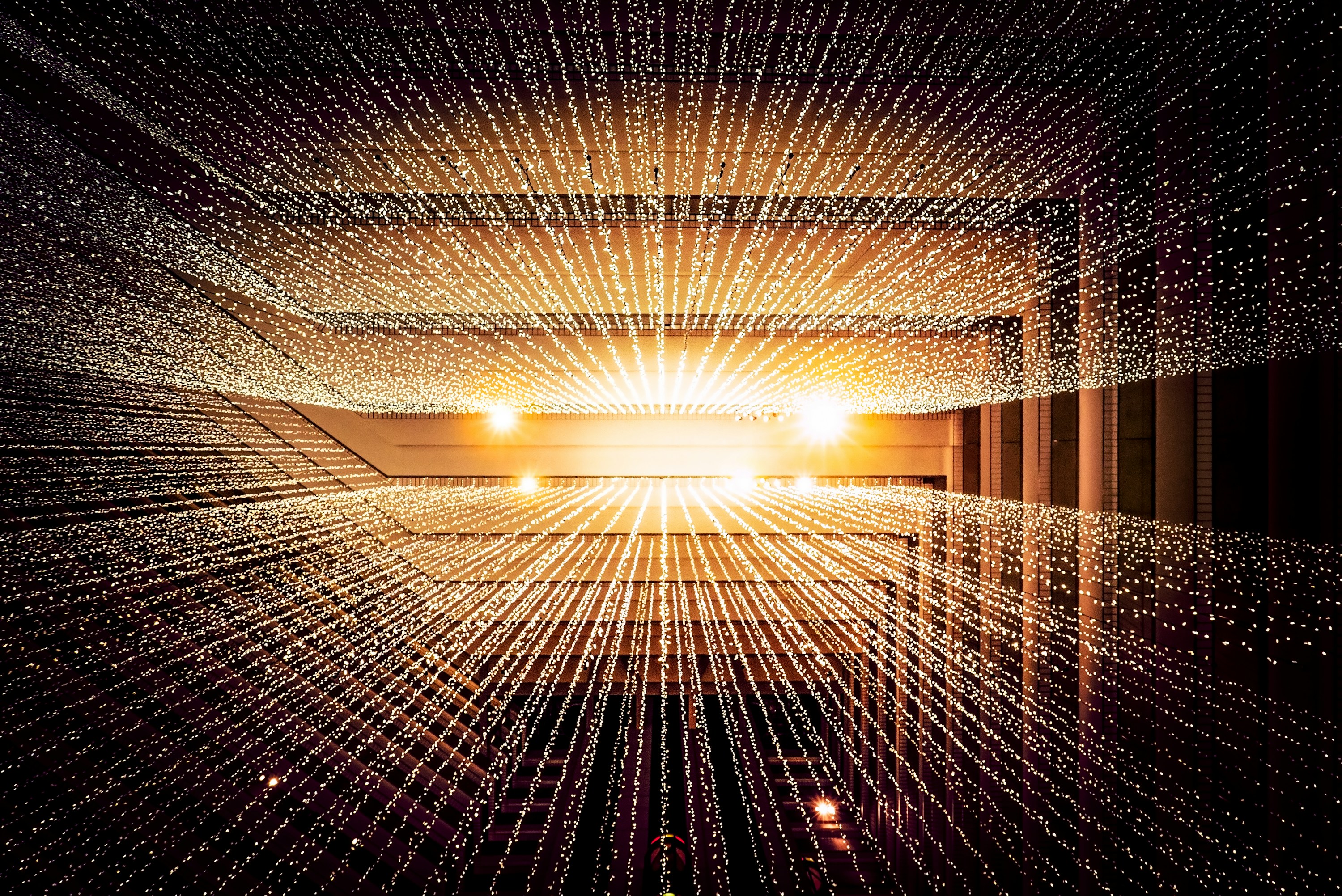 Data visualization and network technology detail